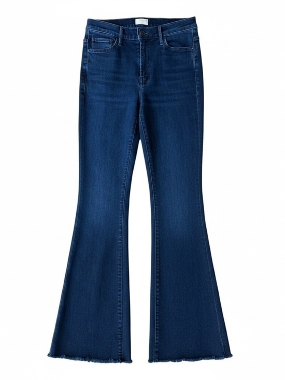 Mother Weekender Mid Rise Fray Jeans